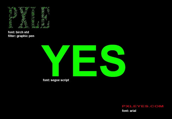 Creation of pxleYES: Step 1